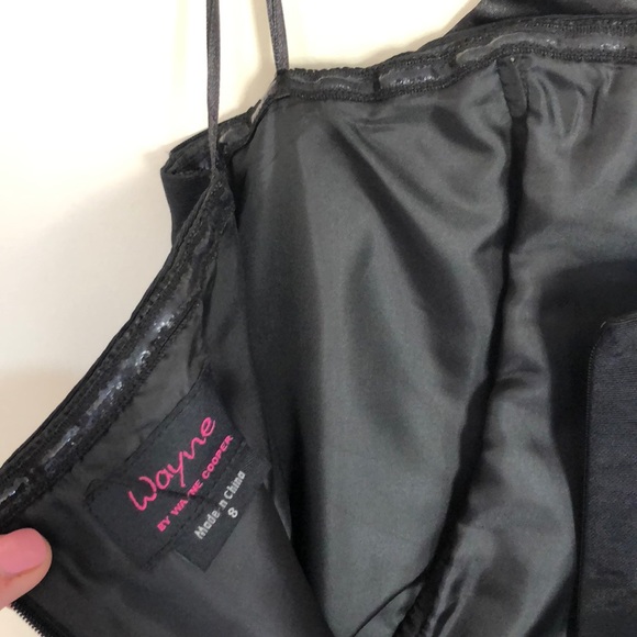 Stunning cocktail dress💕 black/ pink - Picture 7 of 8